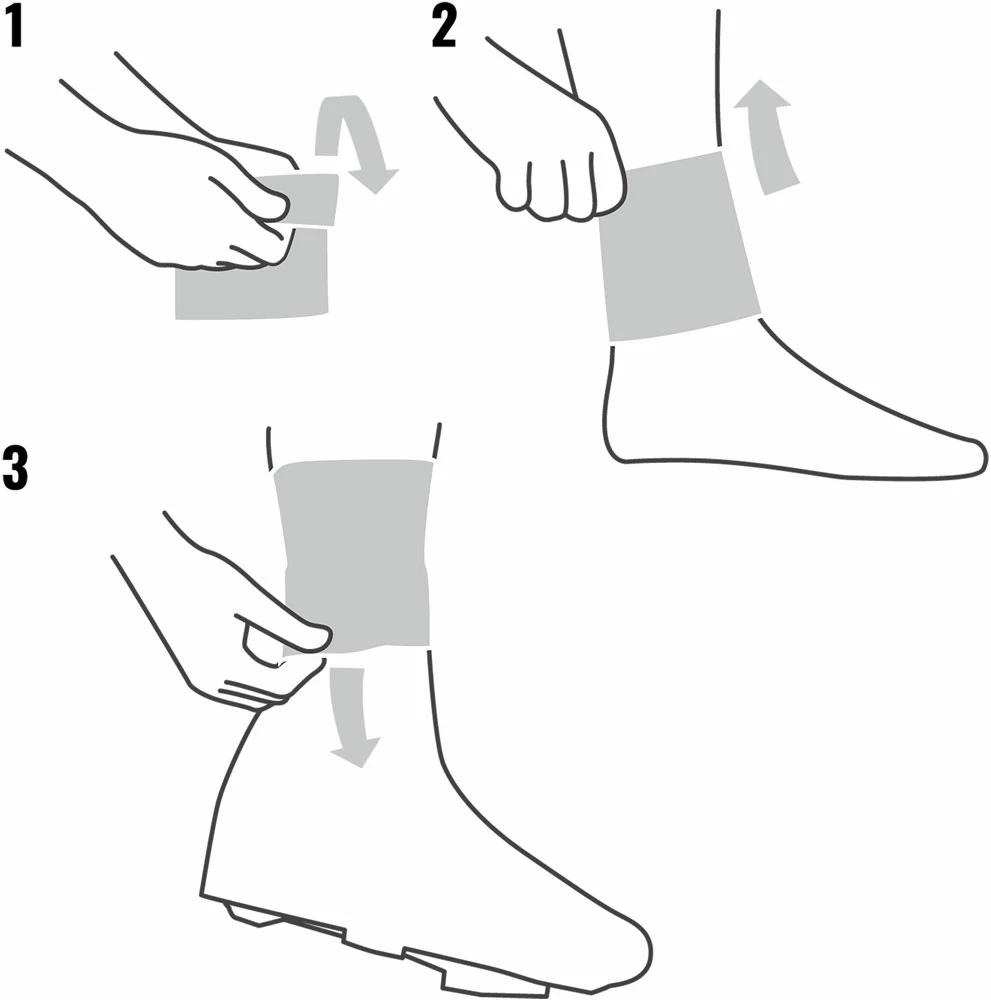 GripGrab CyclinGaitor Hi-Vis - Guitre De Cheville 7 GripGrab CyclinGaitor Hi-Vis - Guitre De Cheville – Image 5