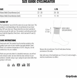 GripGrab CyclinGaitor Hi-Vis - Guitre De Cheville 10 GripGrab CyclinGaitor Hi-Vis - Guitre De Cheville -Casques Grand Magasin GripGrab CyclinGaitor Hi Vis Knochelgamasche 2024 08 GT